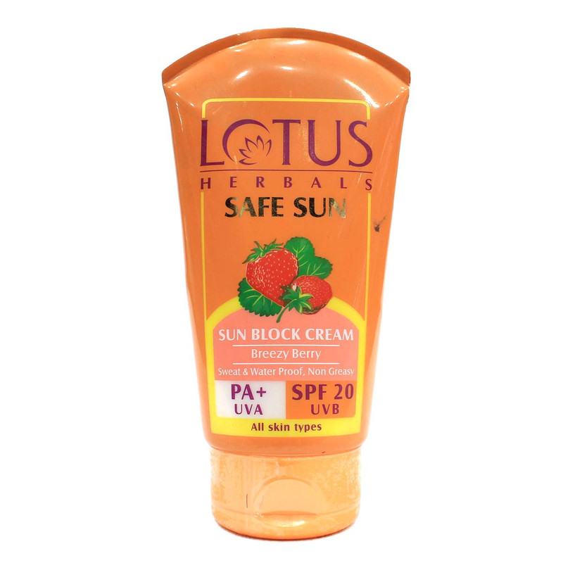 Lotus Herbals spf 20