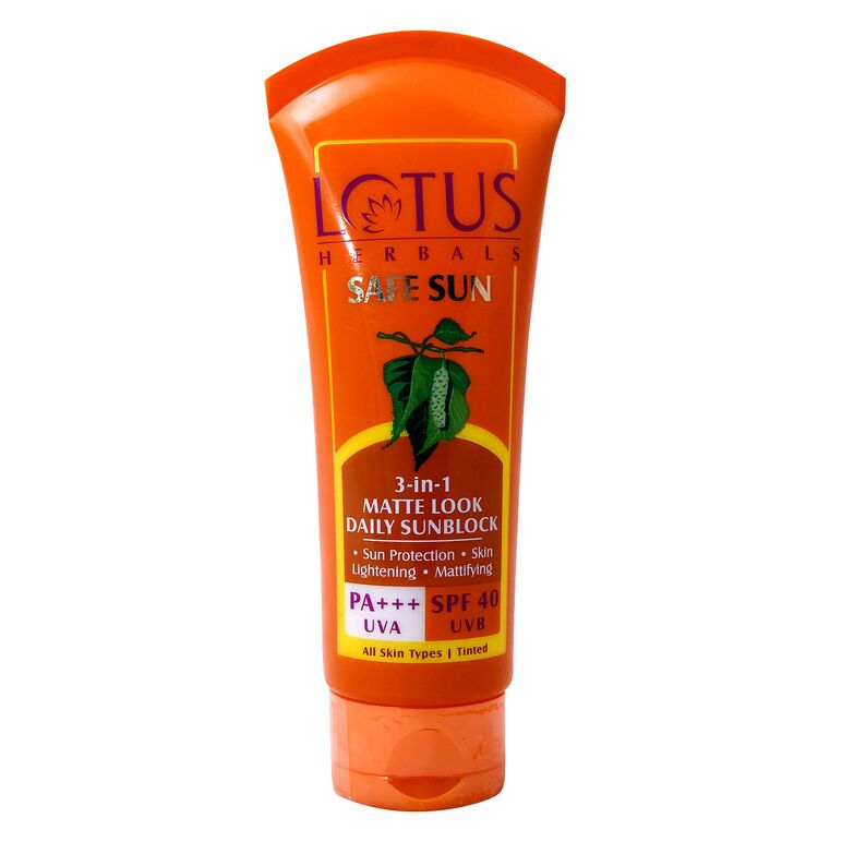 Lotus Herbals spf 40